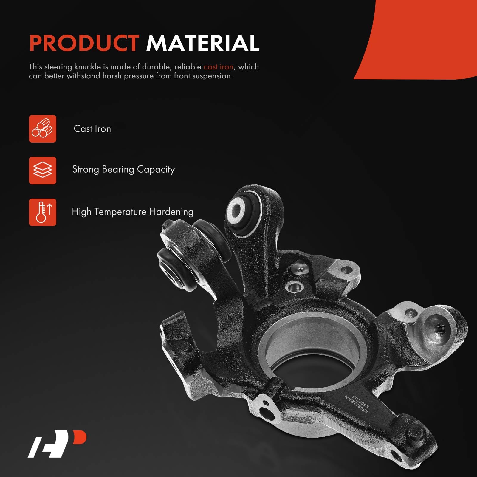 Amazon.com: A-Premium Rear Right Suspension Steering Knuckle 