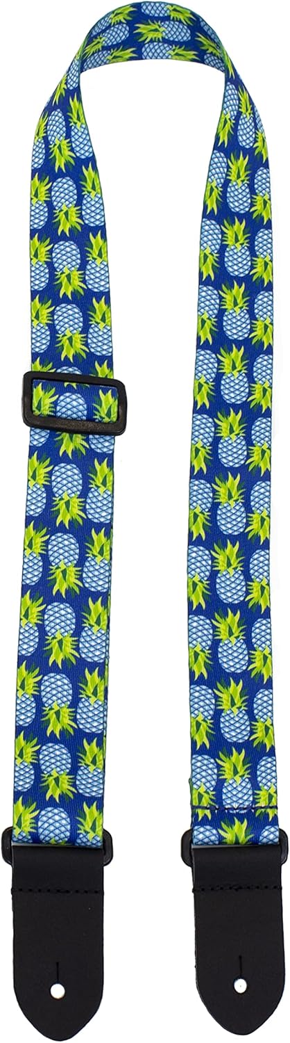Perri's Leathers Ltd. Ukulele Strap, Polyester Various Designs, Adjustable Lengths for Soprano, Concert, Tenor Ukuleles