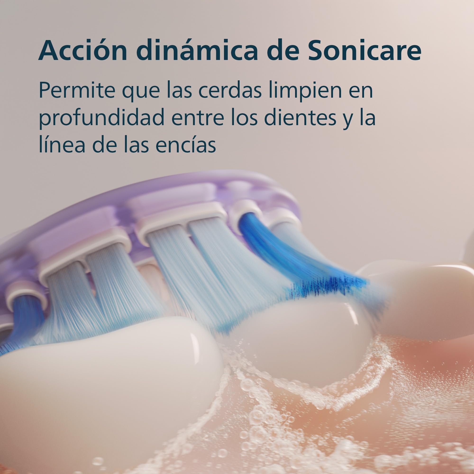 Cepillo eléctrico Philips Sonicare Serie 7100 - Tecnología Next Generation, sensor de presión, 12 ajustes, 21 días de autonomía, estuche con opción de carga, blanco y negro, pack doble, HX7429/04