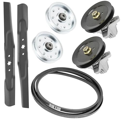 Miniatura 6 de Replacement Part OEM for 42" Deck Spindle Blade Belt Pulley Kit for Troy Bilt LT4200 2012-2014 42" Deck Index-DDR965-GTF1-60251