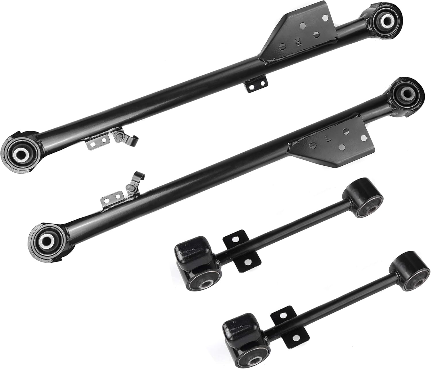 K660903x2 K660904 K660905 4PCS Rear Suspension Kit Compatible with Infiniti QX4 2001-2003 / Nissan Pathfinder 2001-2004 / Upper Trailing Arms Left & Right Side