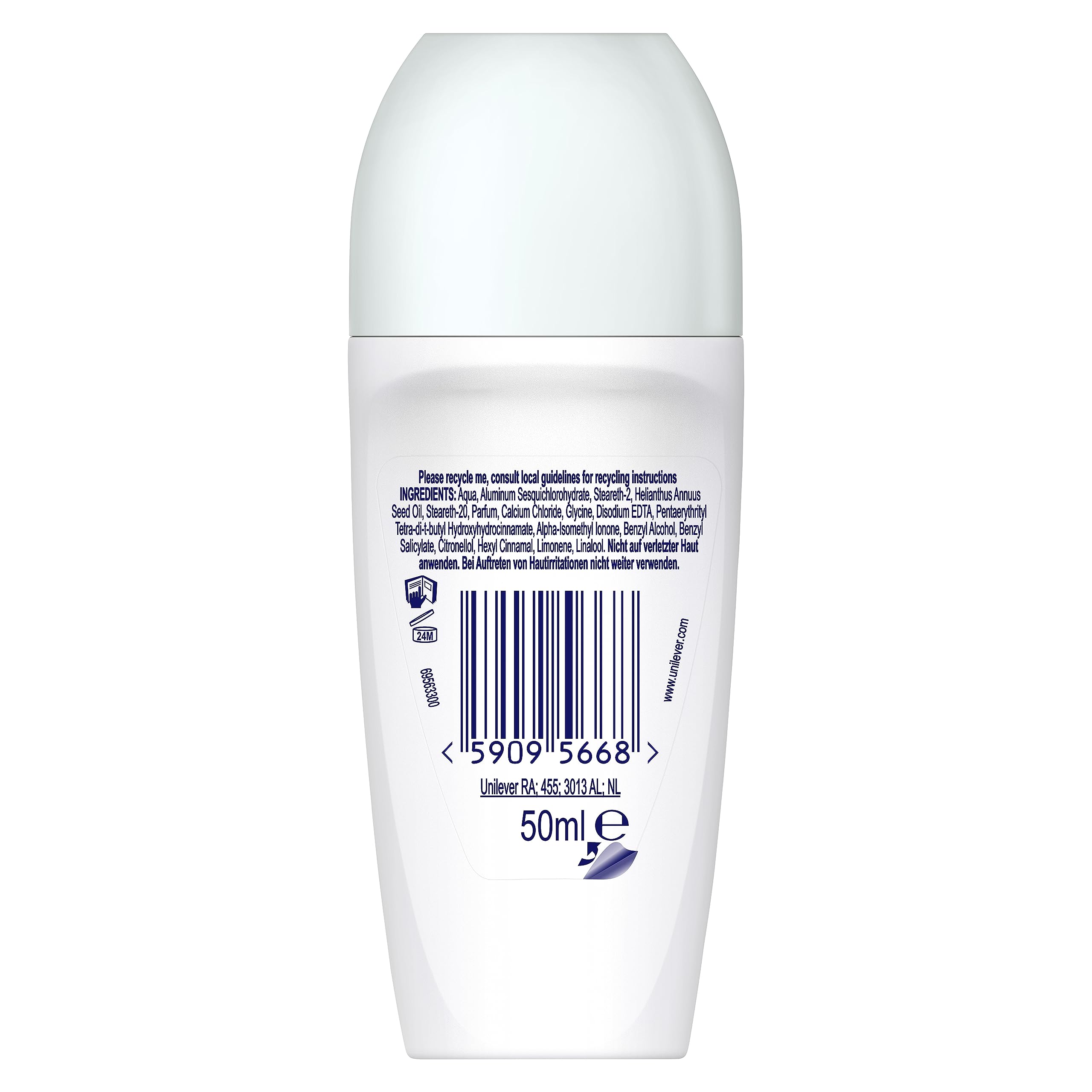 Rexona Desodorante Roll-On Shower Fresh Anti Transpirant con 48 horas de protección contra el olor corporal y la humedad de las axilas, 6 x 50 ml