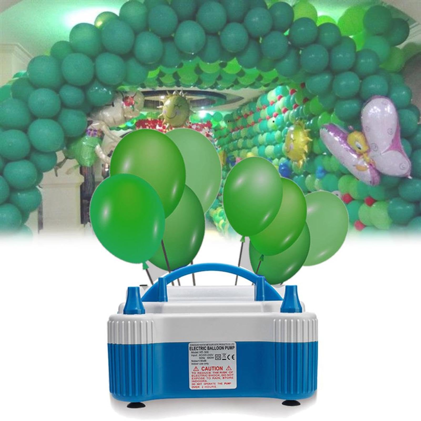 Gonfiatore Per Palloncini - Pompa Elettrica Portatile, Soffiatore Per