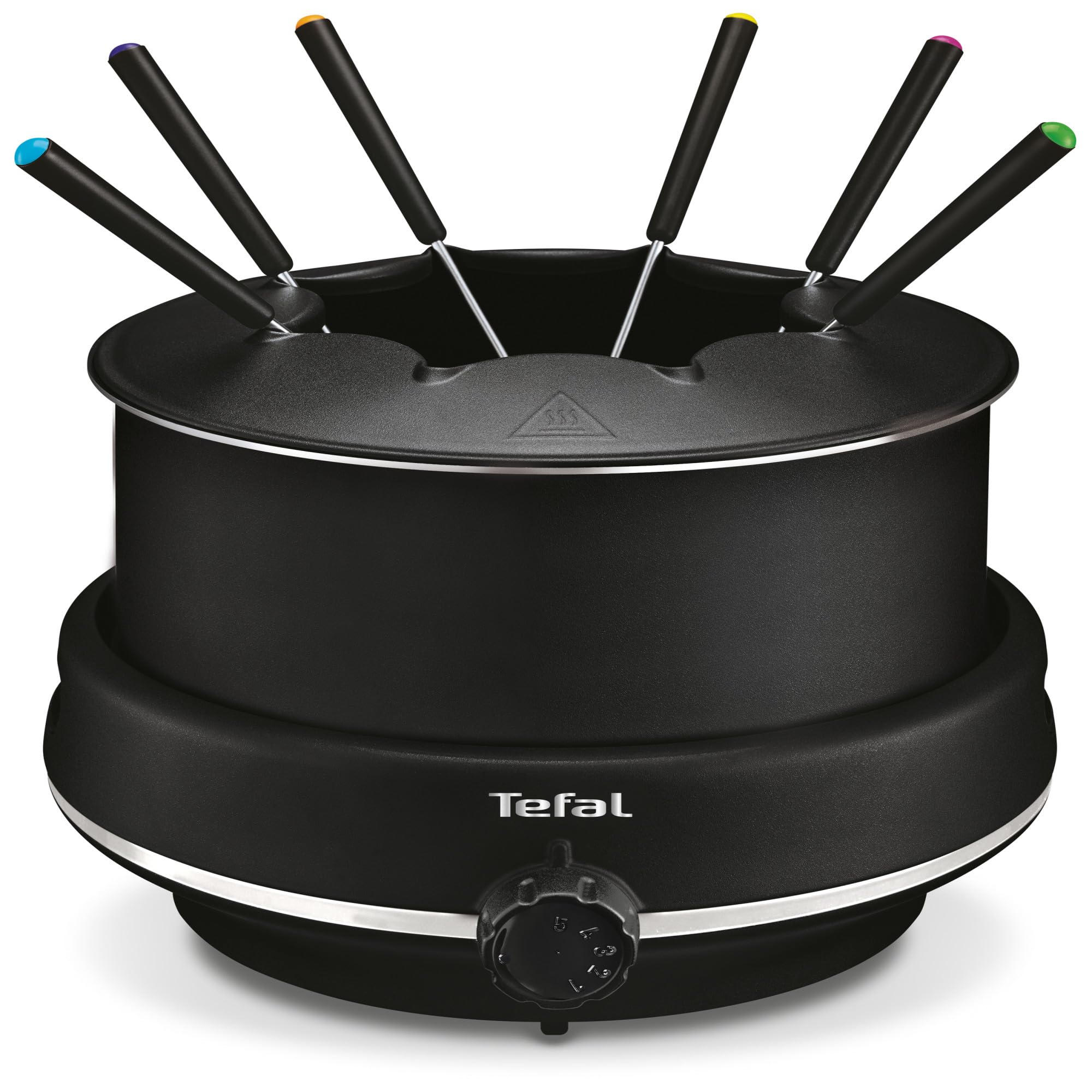 Tefal Easy Fondue Électrique 800W pour 6 Personnes avec Thermostat Réglable