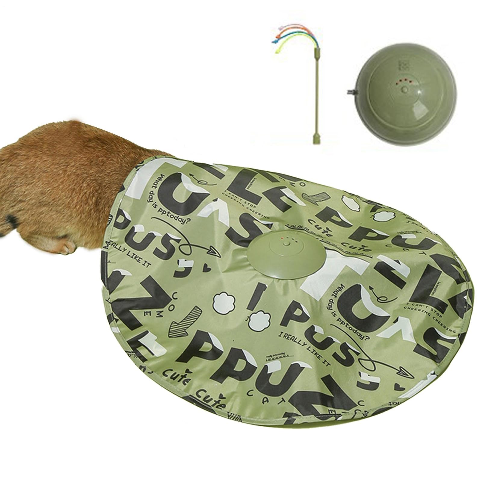 Automatisches Katzenspielzeug Interaktive Katzenbeschäftigung Kätzchenspiel