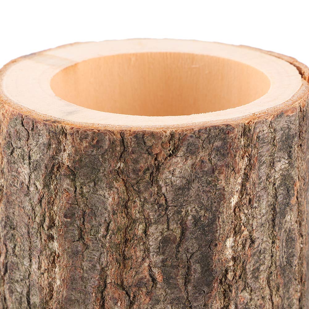 3pcs/Set Wooden Candle Stand, Wooden Tea Light Candle Holders, for Rustic Wedding Party Birthday Holiday