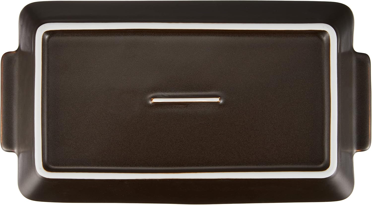 Hasamiyaki Ovenware Square (L) 23.5cm Brown 17456