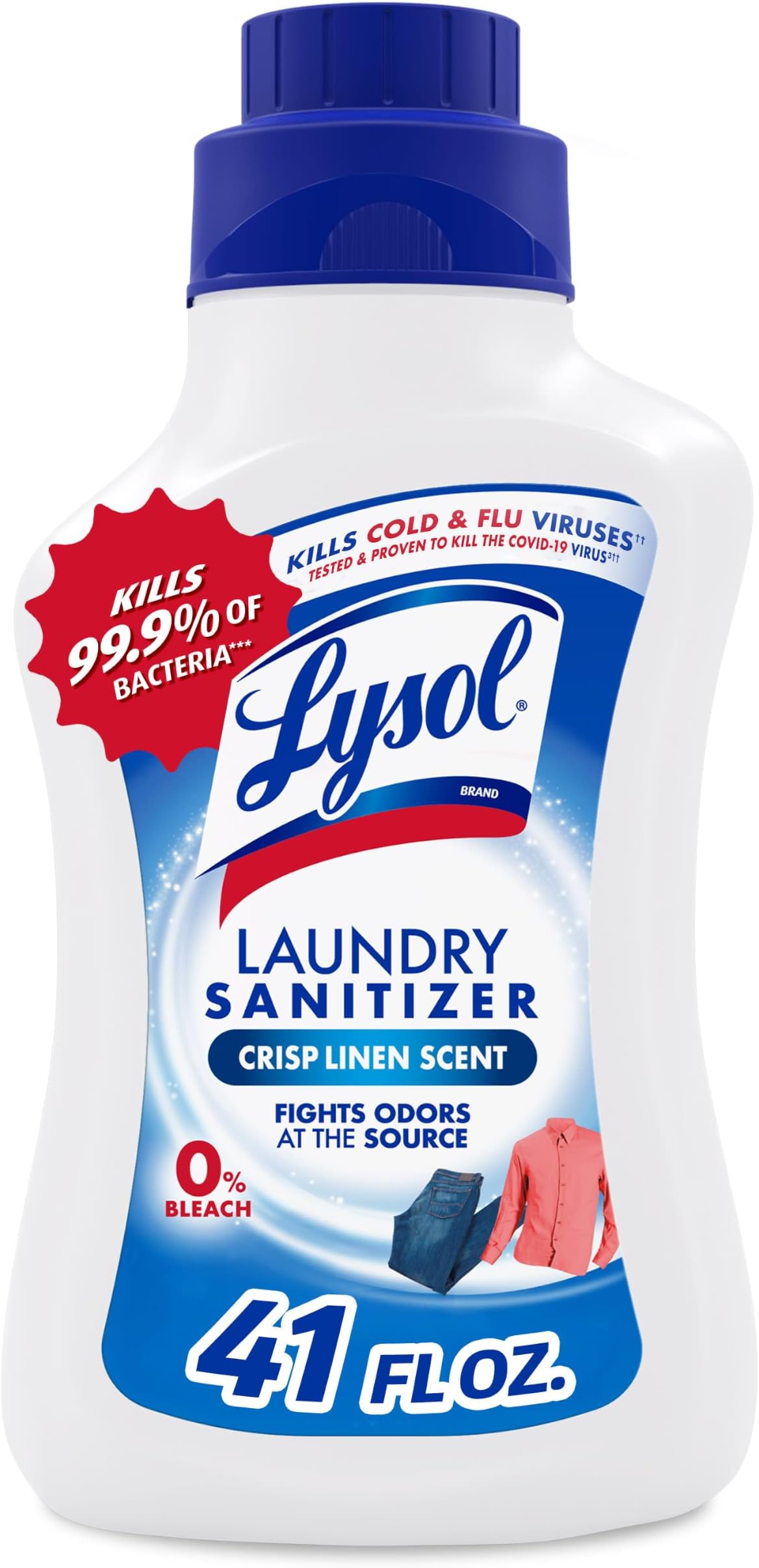 Laundry Sanitizer Additive (Crisp Linen,41oz)