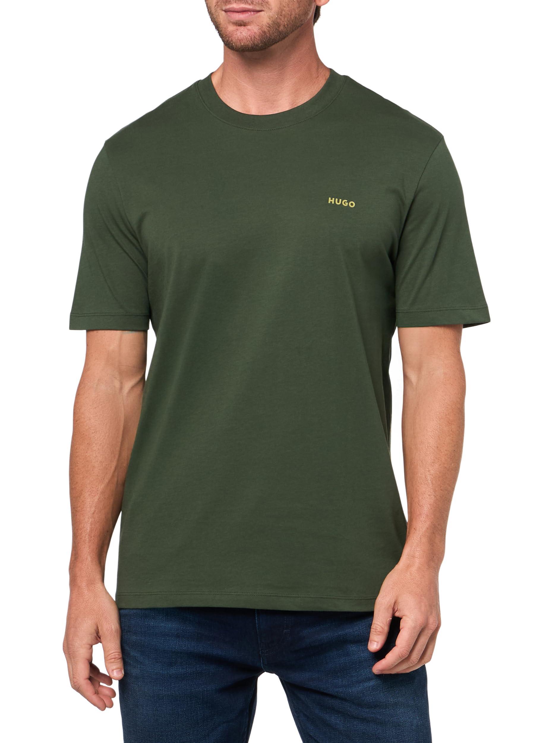 Hugo Mens Small Logo Short Sleeve T-Shirt Hunter Green XX-Large