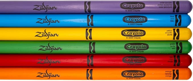 Baquetas Zildjian Crayon Kids con Almohadilla de Práctica - Pack 2 miniatura 7