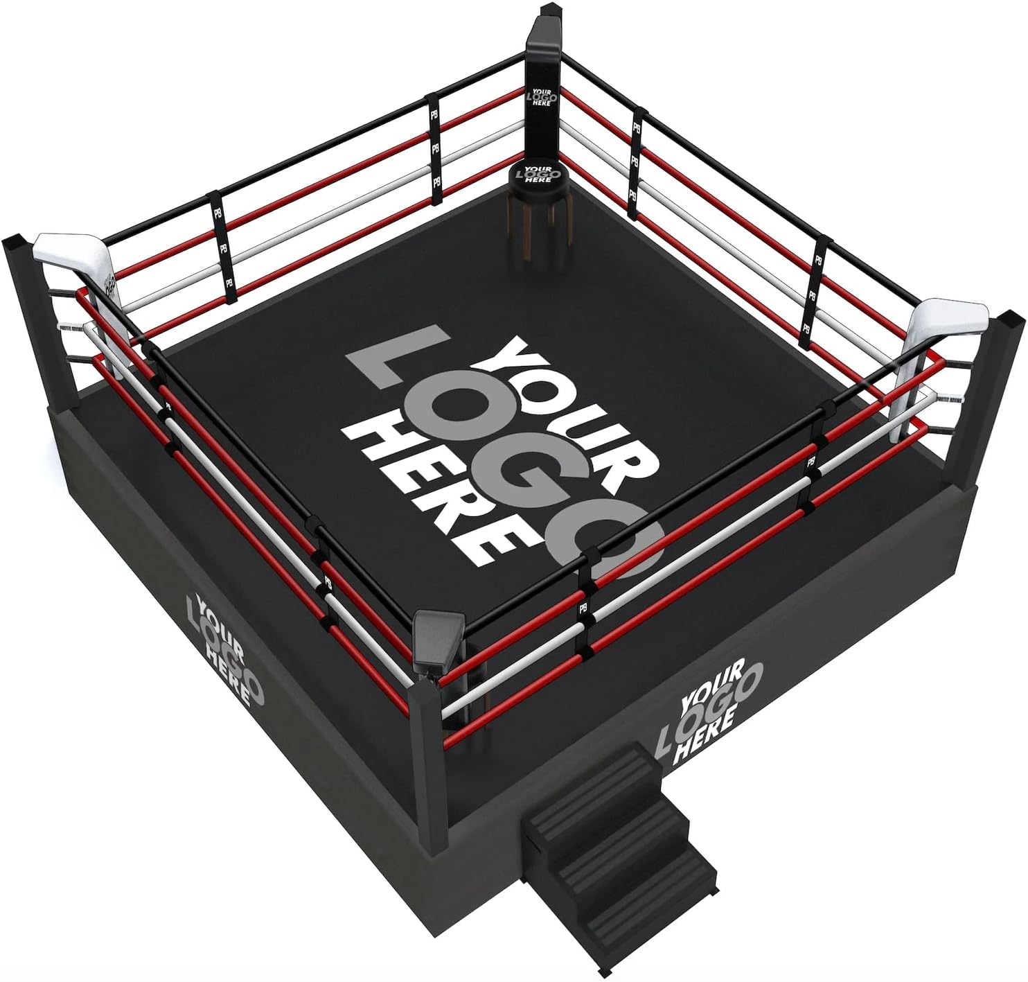 Personalized Boxing Ring Canvas – Add Your Logo – Heavy-Duty Cotton Mat Cover for Gyms, Competitions & Branding – Vibrant Full-Color Print – Available in Custom Multiple Sizes