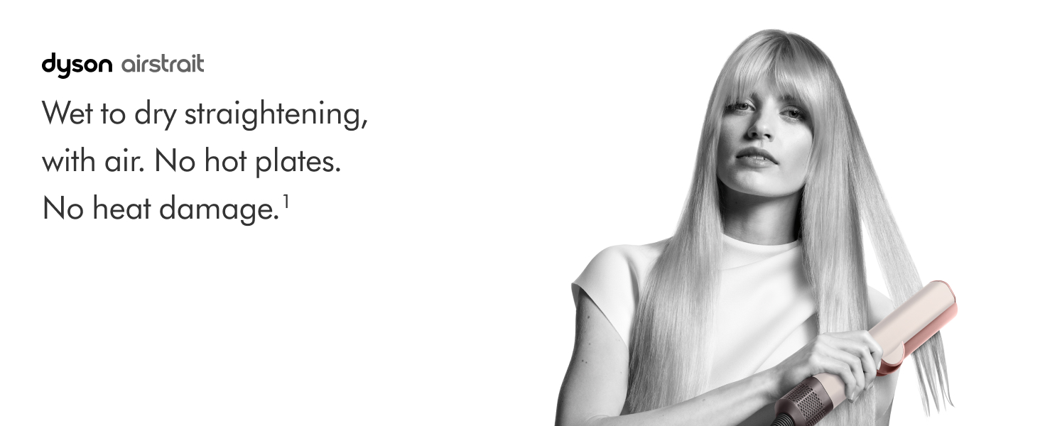 Amazon.com: Dyson Airstrait™ Straightener, Wet to dry hair
