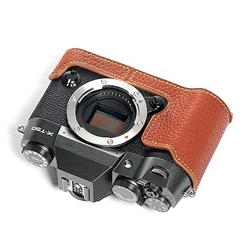本革カメラケース 富士フイルム FUJIFILM xt50用 楽天市場】FUJIFILM X-T50 専用 レザー ケース Black ブラック