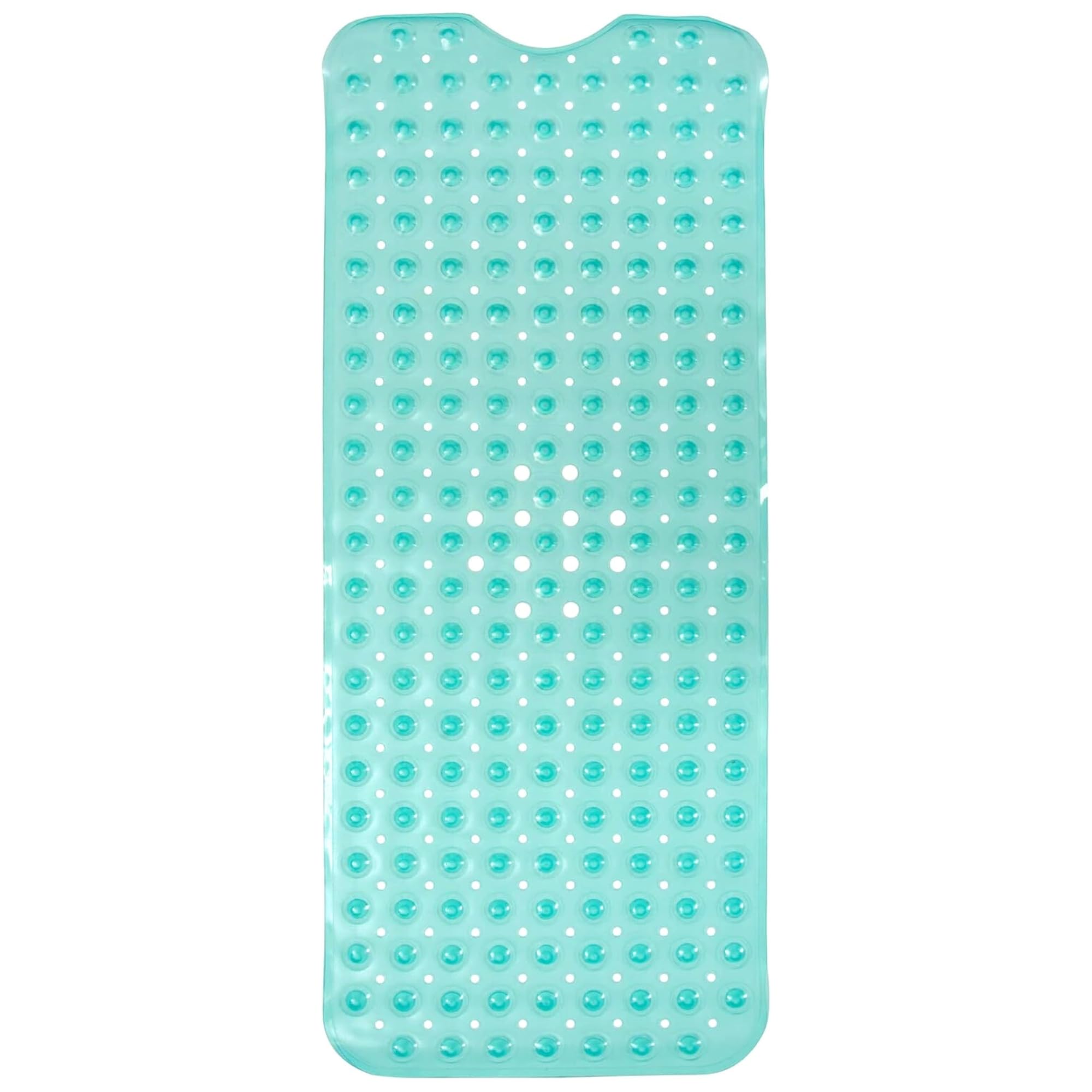 ENKOSI Non-Slip Bath Mat and Shower Mat 40x16 Extra Long, Turqouise