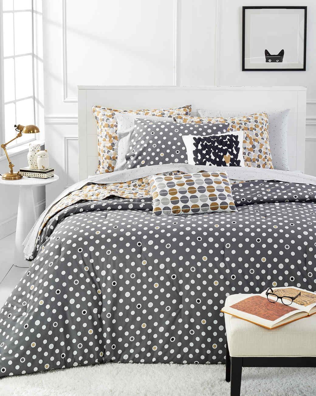 Whim by Martha Stewart Collection Pop Dot Bedding Ensembles (Twin)