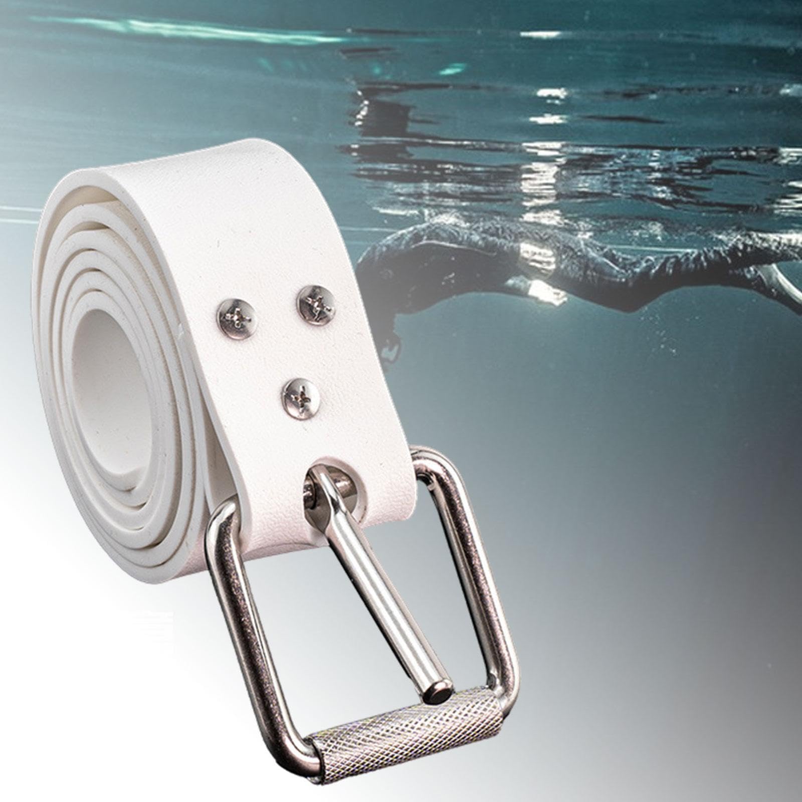 Ceinture de Poids de Plongée à Boucle en Acier Inoxydable, pour La Plongée en Apnée et L'équipement de Plongée Gratuit
