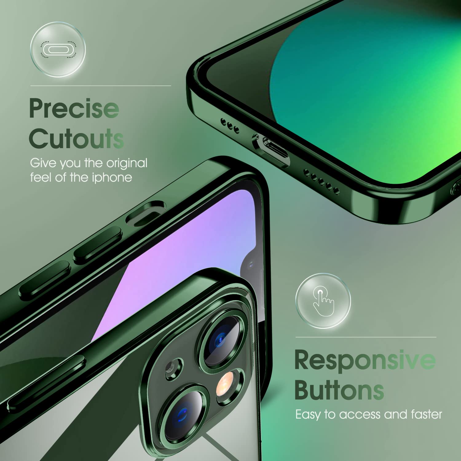 Supdeal Coque Crystal Clear Pour IPhone 14 Plus, Jamais Jaune Avec Protection De La Caméra, Étui Housse De Téléphone Portable Transparente En Silicone Ultra Fine Et Légère, 6,1", Transparent