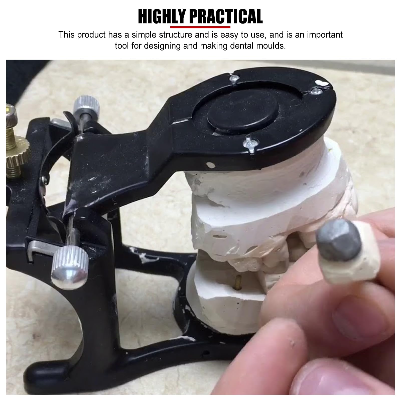 Articulador ajustable dental imán boca completa cobre