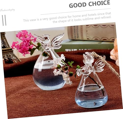 Miniatura 7 de YARNOW 8 piezas de cristal para terrario de flores, florero para flores, maceta hidropónica, jarrones decorativos, decoración del hogar, jarrones de