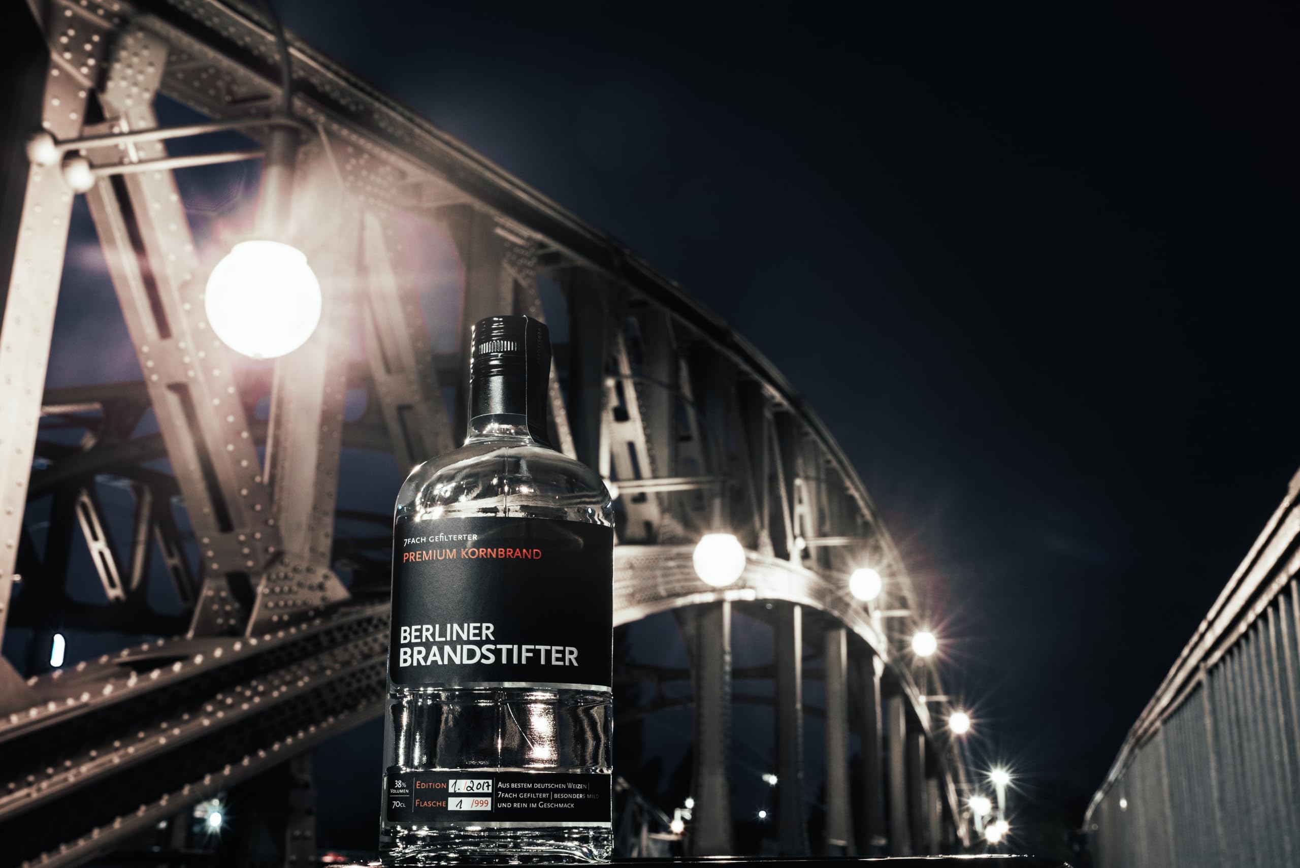 Berliner Brandstifter Premium Kornbrand 38% Vol. 0,7l
