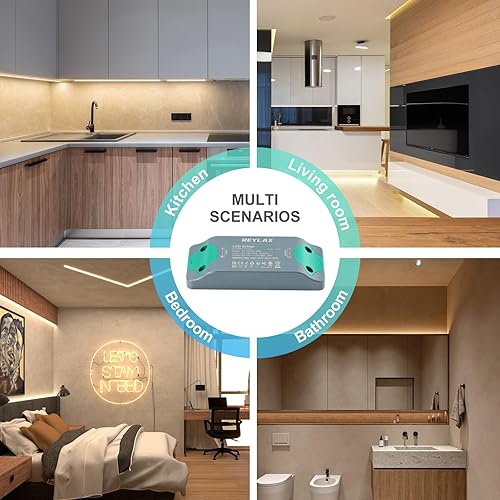 Miniatura 4 de 30W 24V LED Driver-Slim LED Fuente de alimentación - 100240V AC a 24V DC Voltaje constante LED Tira de luces LED Controlador - Reemplazo de 24