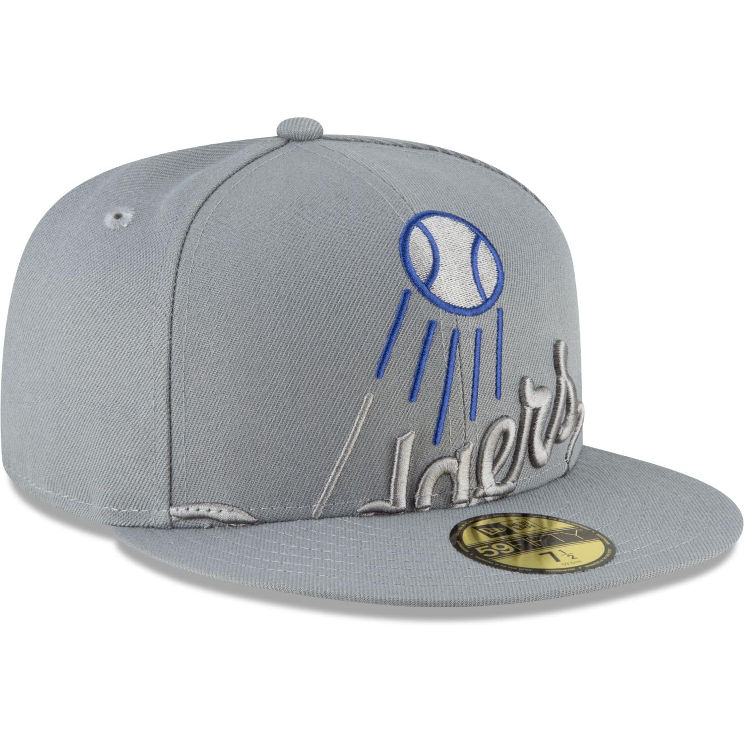 New Era 59Fifty Fitted Cap - Storm Grey MLB Cooperstown Team