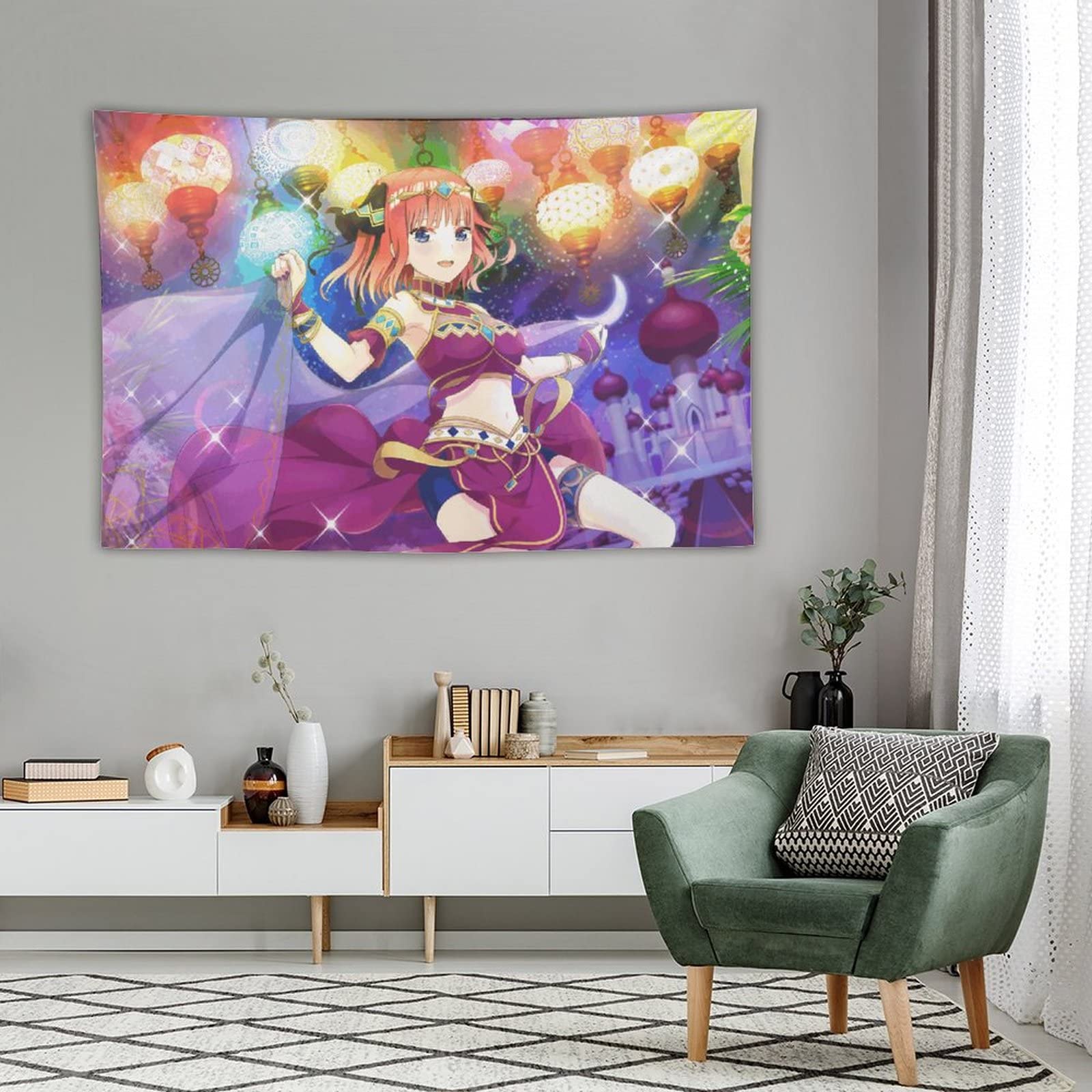 Amazon.co.jp: 五等分の花嫁 中野五月 タペストリー アニメ 大判