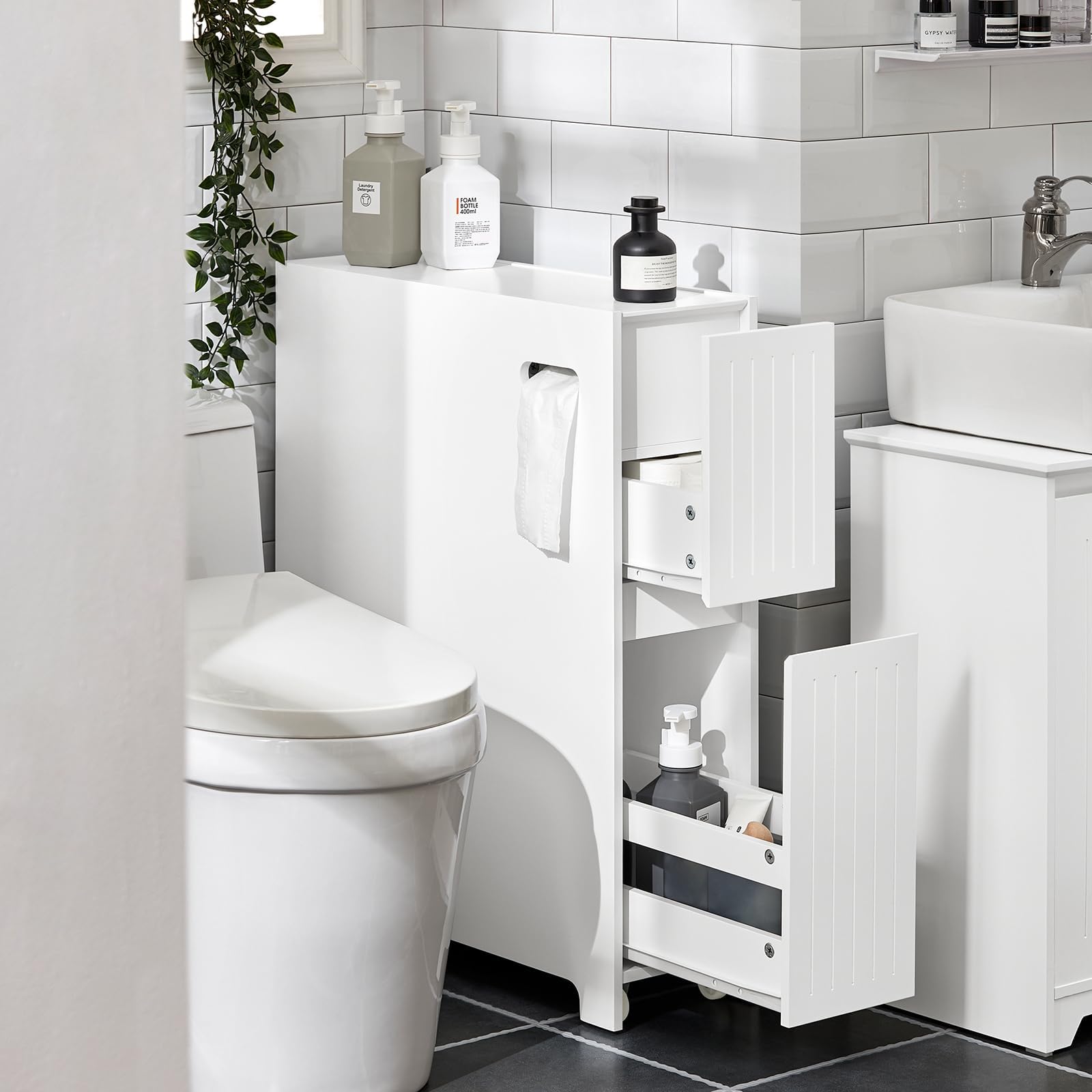 Amazon｜SoBuy トイレラック トイレ収納ラック トイレ収納