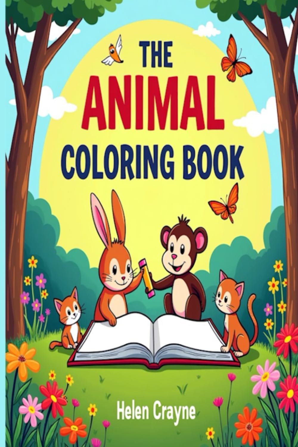 The Animal Coloring Book for Children: Perfect for budding artists