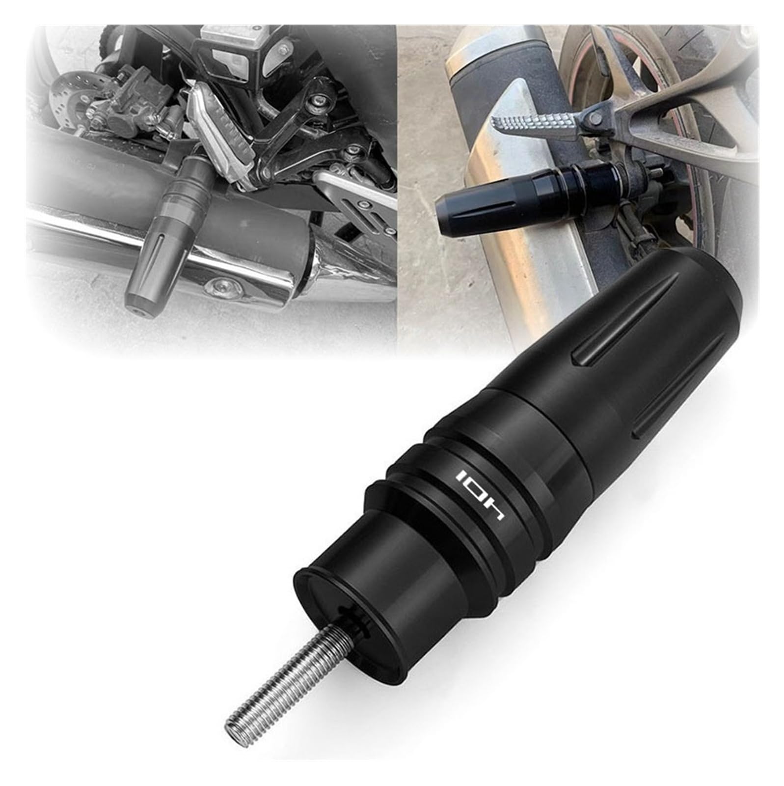 Protecteurs De Cadre En Aluminium CNC Pour Husqvarna Svartpilen/Vitpilen 401 (2018-2023) - Gris Cadre, Haute Résistance - Protection En Cas De Chute - 7