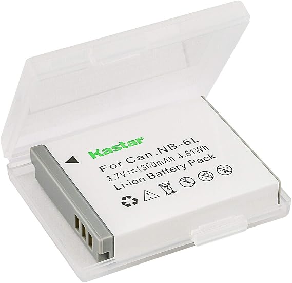 Kastar 1Pcs Battery and AC Wall Charger Replacement for Canon PowerShot S120, PowerShot SD770 IS, PowerShot SD980 IS, PowerShot SD1200 IS, PowerShot SD1300 IS, PowerShot SD3500 IS, PowerShot SD4000 IS