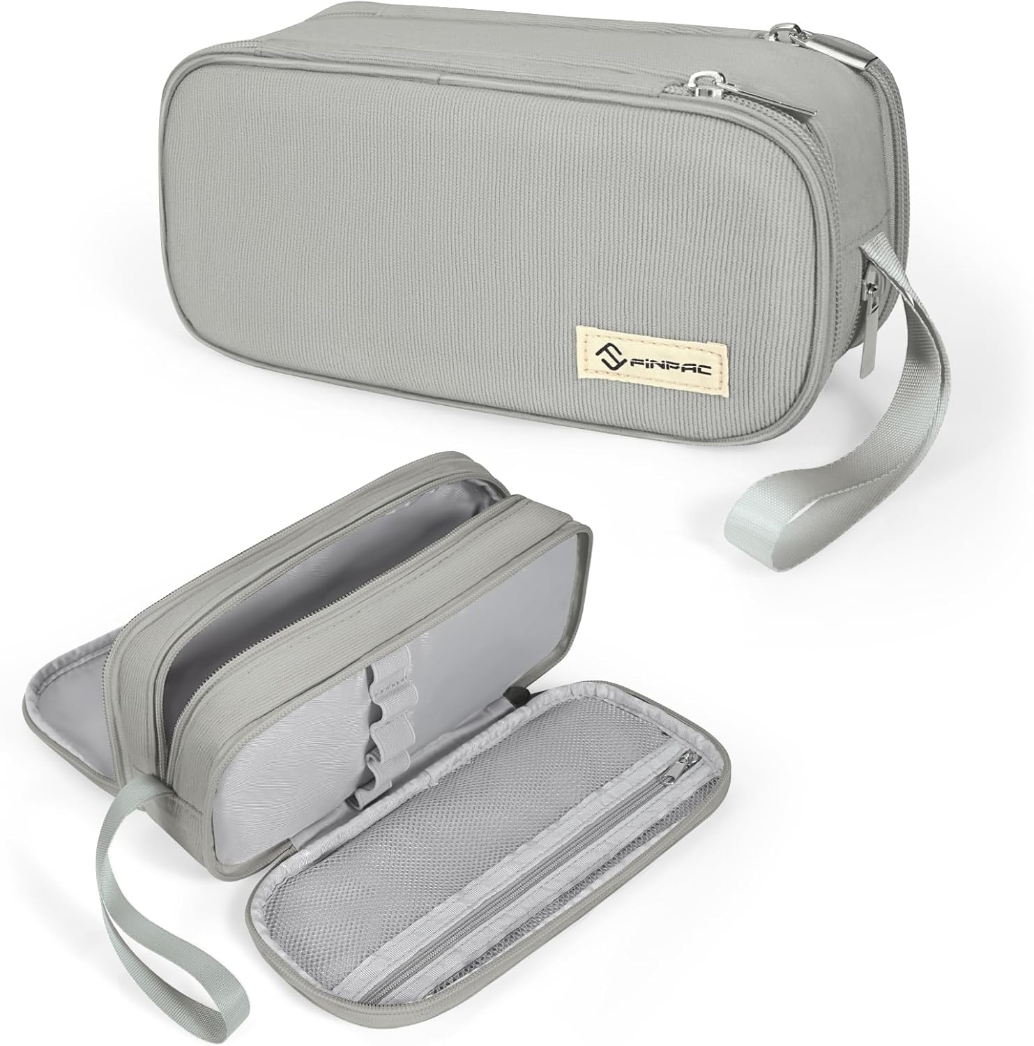 Astuccio Cowox Stampato Mucca, Capiente E Resistente Con Cerniera, Per Scuola E Ufficio - 2