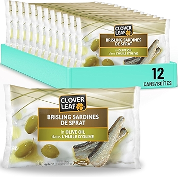 Clover Leaf Brisling Sardines in Olive Oil