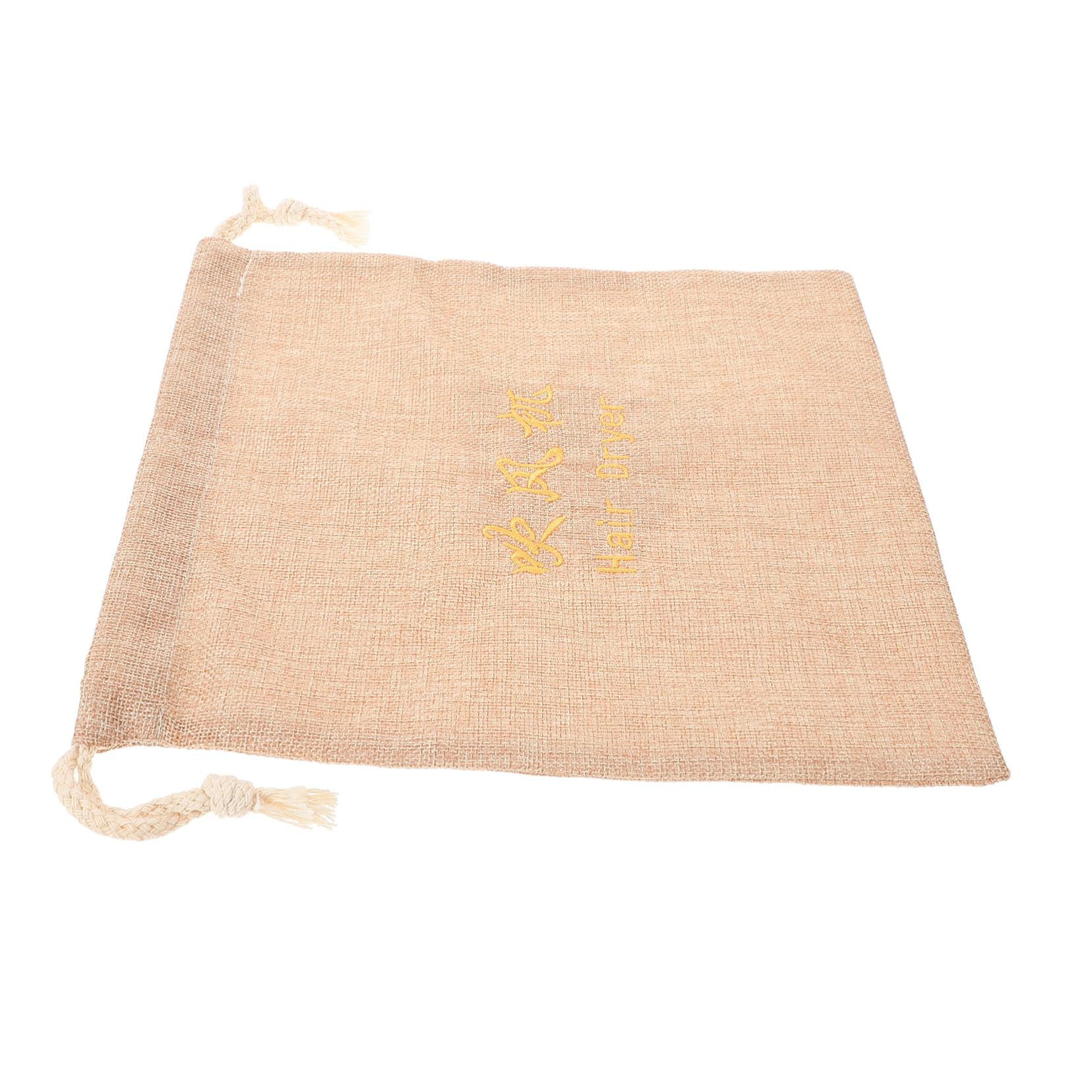 Beatifufu Large Hair Dryer Storage Bag with Drawstring Closure Versatile Travel Organizer for Hair Tools for Bathroom and Guest Use Durable Cloth Material