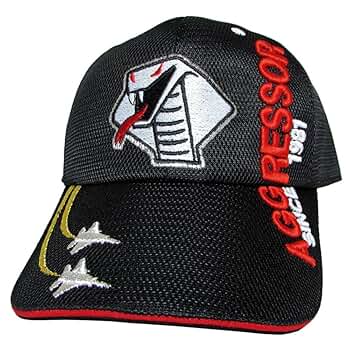 日本航空自衛隊 AGGRESSOR 帽子 航空自衛隊帽子・AGGRESSOR野球帽子 (一般)