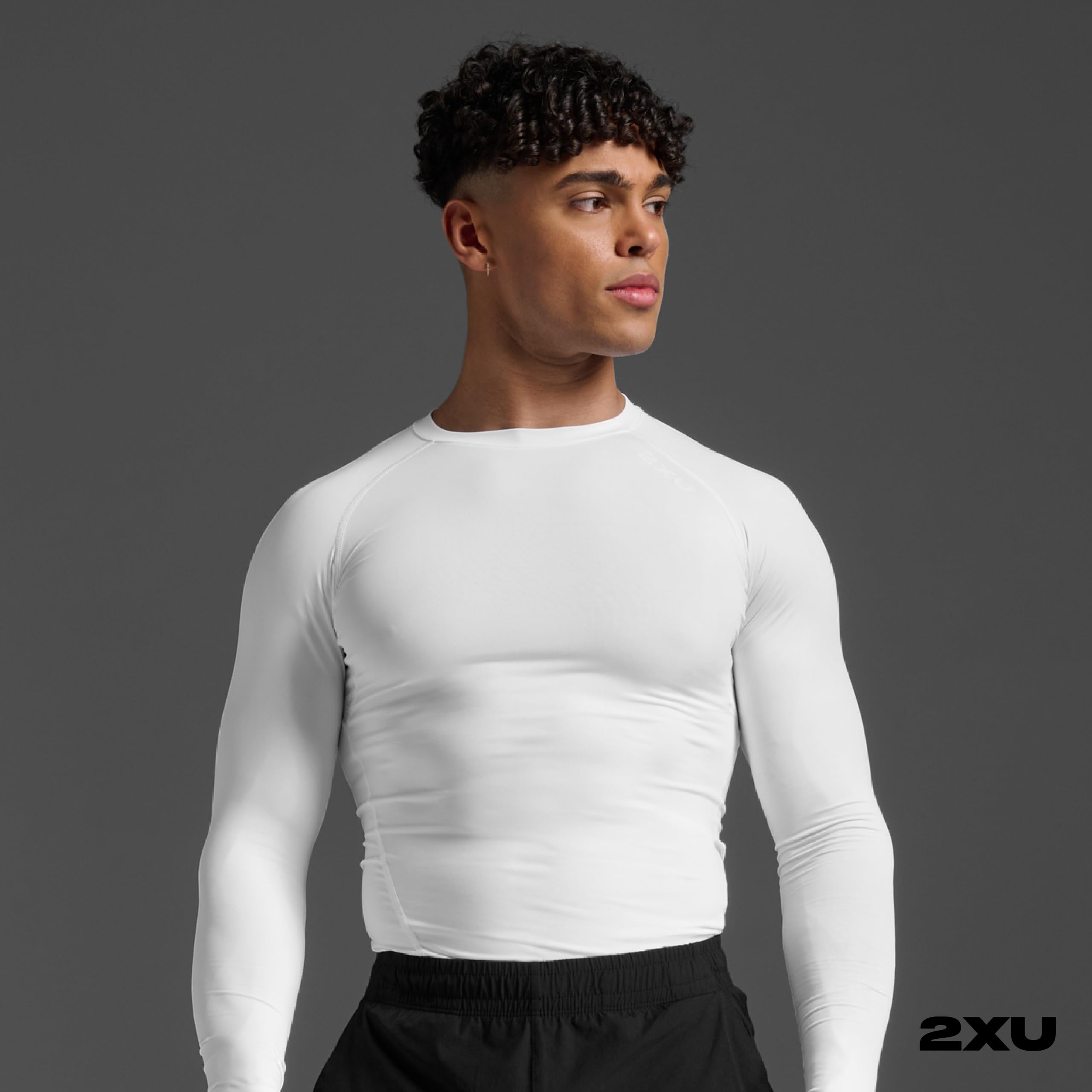 2XU Manga larga de compresión para hombre