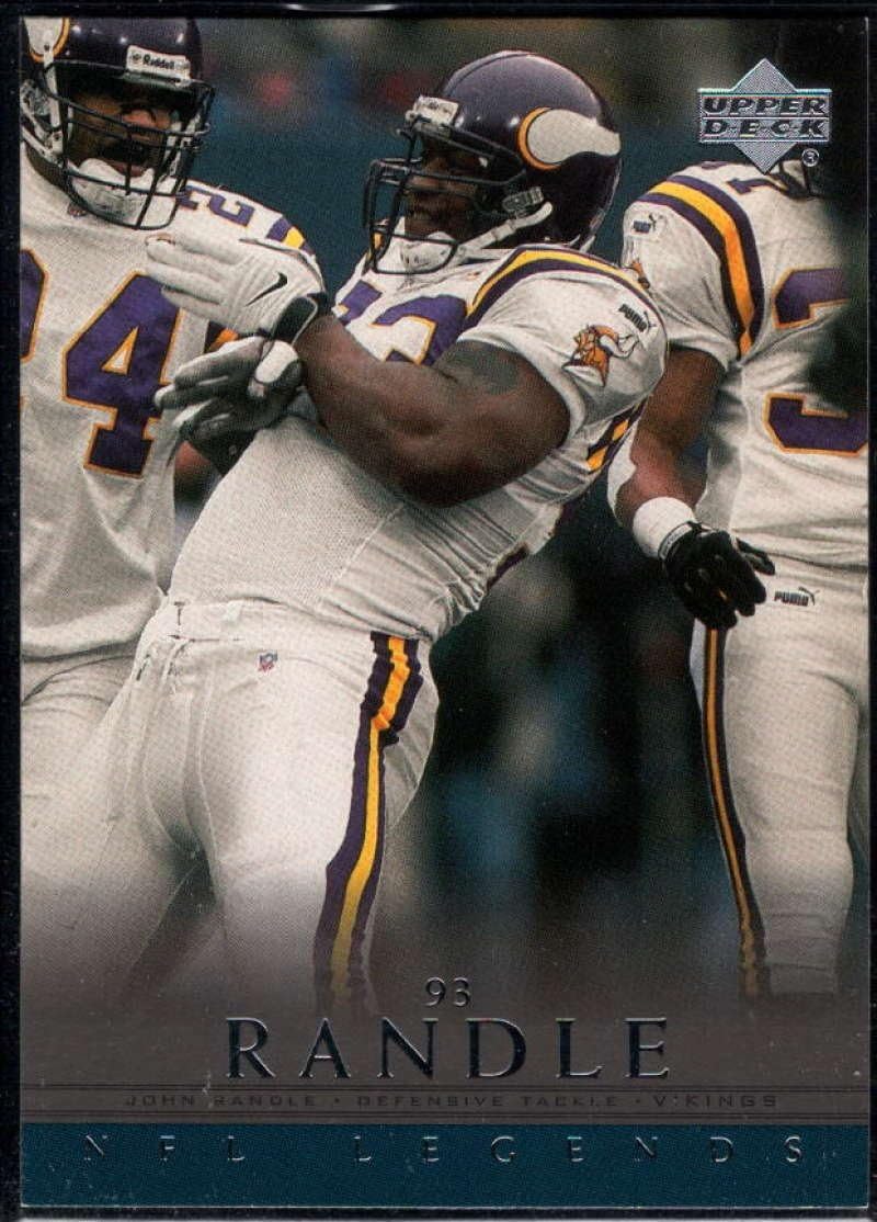 Football NFL 2000 Upper Deck Legends #41 John Randle Vikings