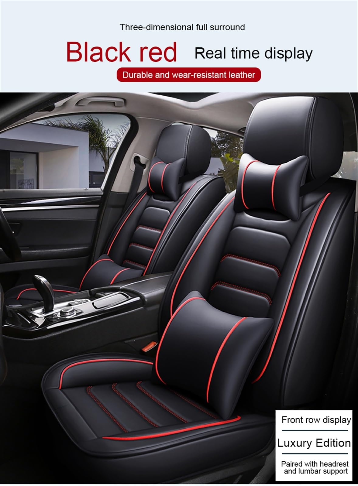 Housse De Siège De Voiture Auto Étanche Housse De Siège De Protection Accessoires Intérieurs De Voiture pour VW pour GTI pour Lapin Accessoires (Color : Standard 5)