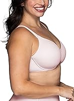 Vista 2 de Vanity Fair Beauty Back - Brasier moldeador con efecto reductor de busto de hasta 1.5 pulgadas, no se marca en espalda, copas sin relleno hasta