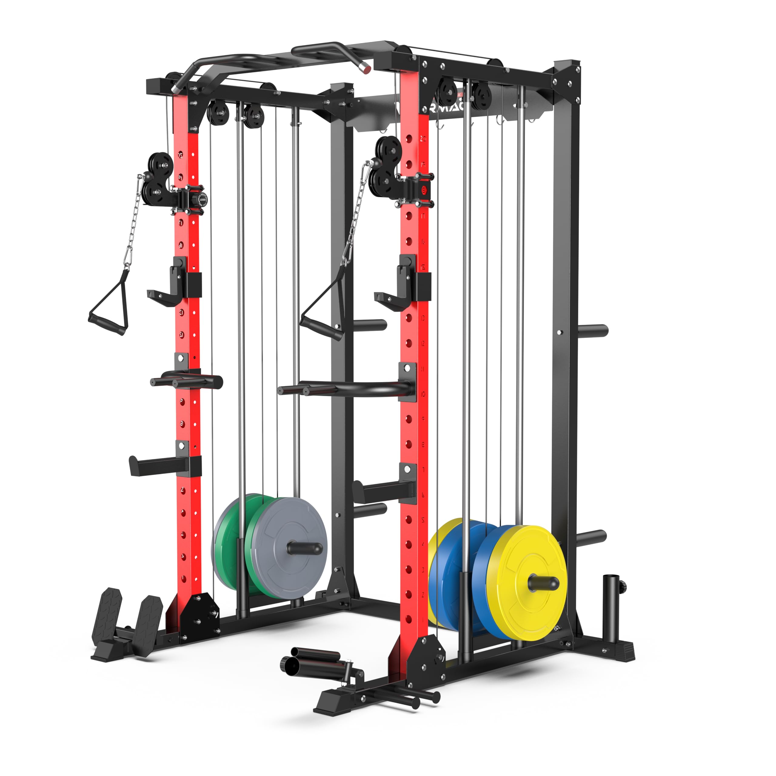 Squat Machine Belt Squat Attachment FitForge For Rack And Squat Belt ...