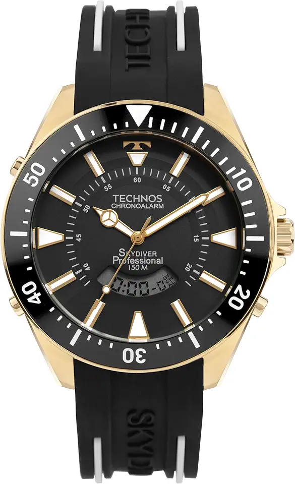 Relógio Technos Masculino Skydiver Dourado - WT2050AH/2P WT2050AH/2P