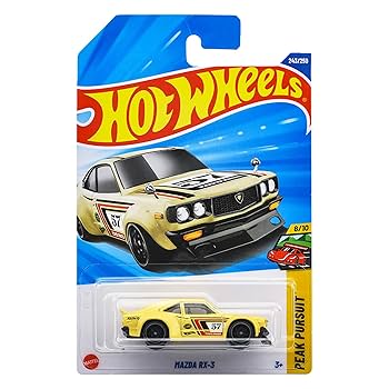 新品12個セット　ホットウィール　 ベーシックカー マツダ RX-3 予約受付商品】ホットウィール ベーシックカー マツダ RX-3