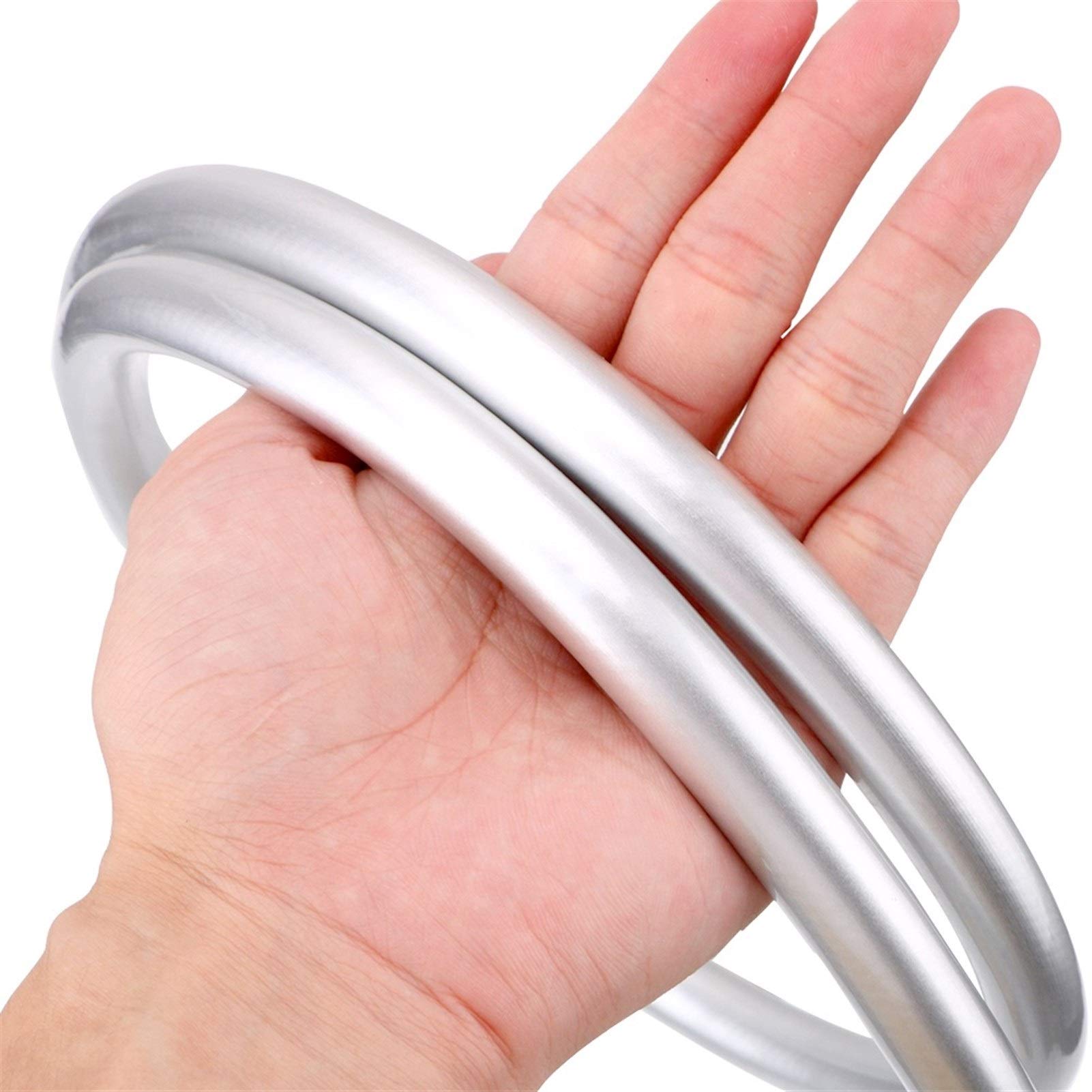 QUNINE Brauseschlauch, Hochdruck-PVC-Handbrauseschlauch, 1,2 1,5 2 m, GI 2, universelle Schnittstelle, Flexibles Anti-Wickel-Badezimmerzubehör (2 m) (1,5 m) (1,5 m)