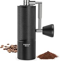 Vista 10 de TIMEMORE Castaña C2S Molinillo de Café Manual de Acero Inoxidable S2C Molinillo de Café Rebaba Cónica, Capacidad 25g Molinillo de Café Manual, C2S