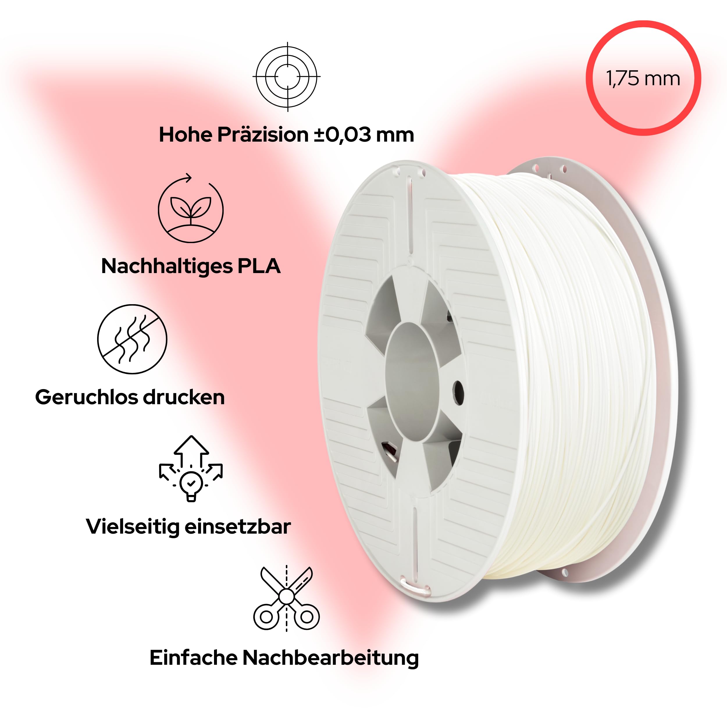 Amazon.co.jp: VERBATIM 55315 PLA-フィラメント 3Dプリント I 1.75mm