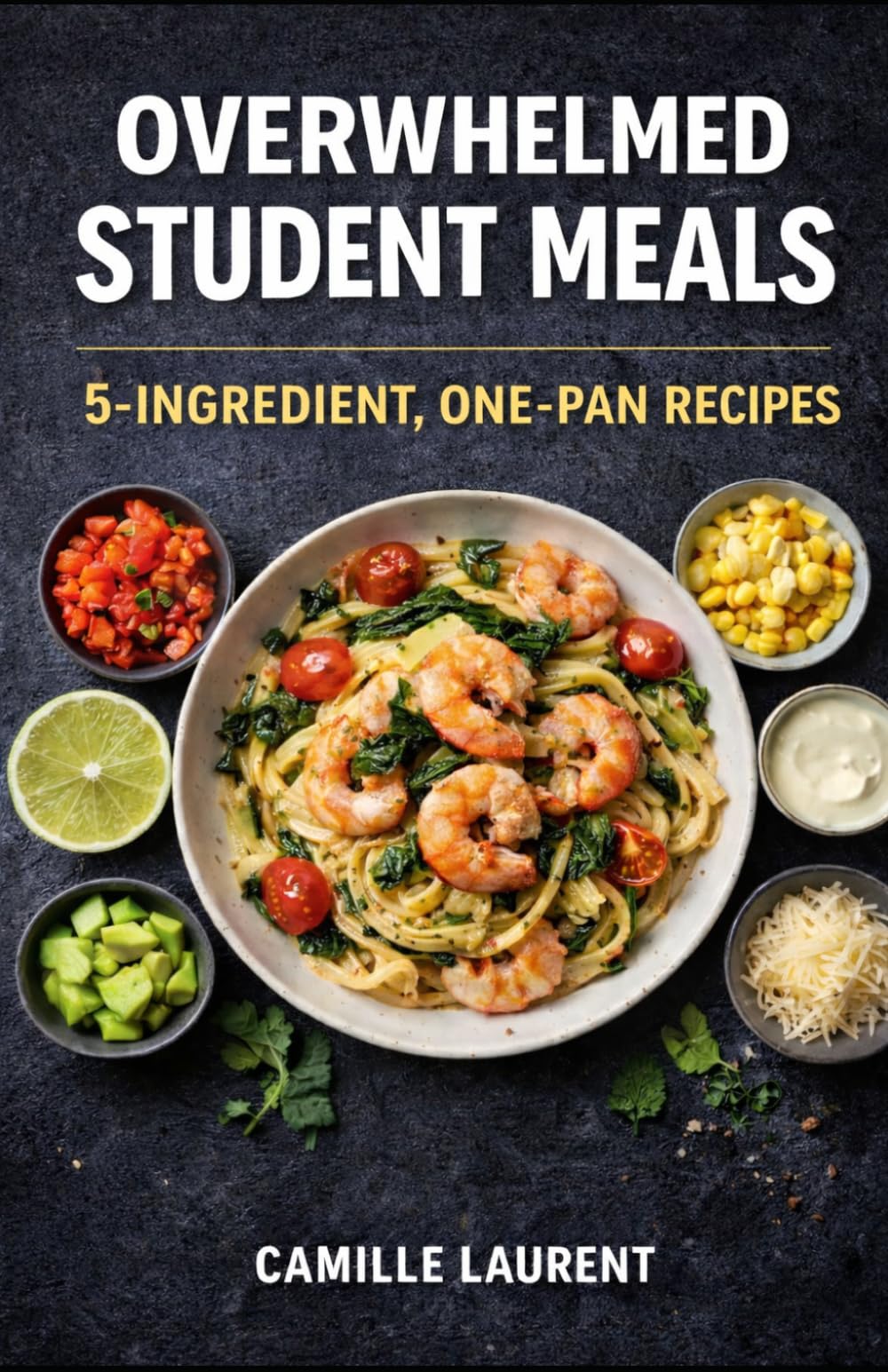 Overwhelmed Student Meals — 5-Ingredient, One-Pan Recipes for Quick, Easy, Budget-Friendly Dinners: 60 simple student meals with minimal prep, less ... everyday recipes for busy schedules.