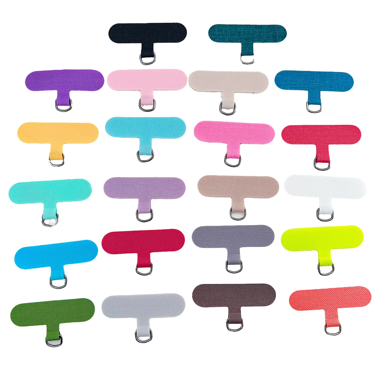 Phone Tether Tab, 20 Pack of Ultra-Thin Durable Patches for Phone Lanyards & Wrist Straps, Anti Theft Phone Strap with Metal Hook, Travel & Daily Use Accessories-image-22