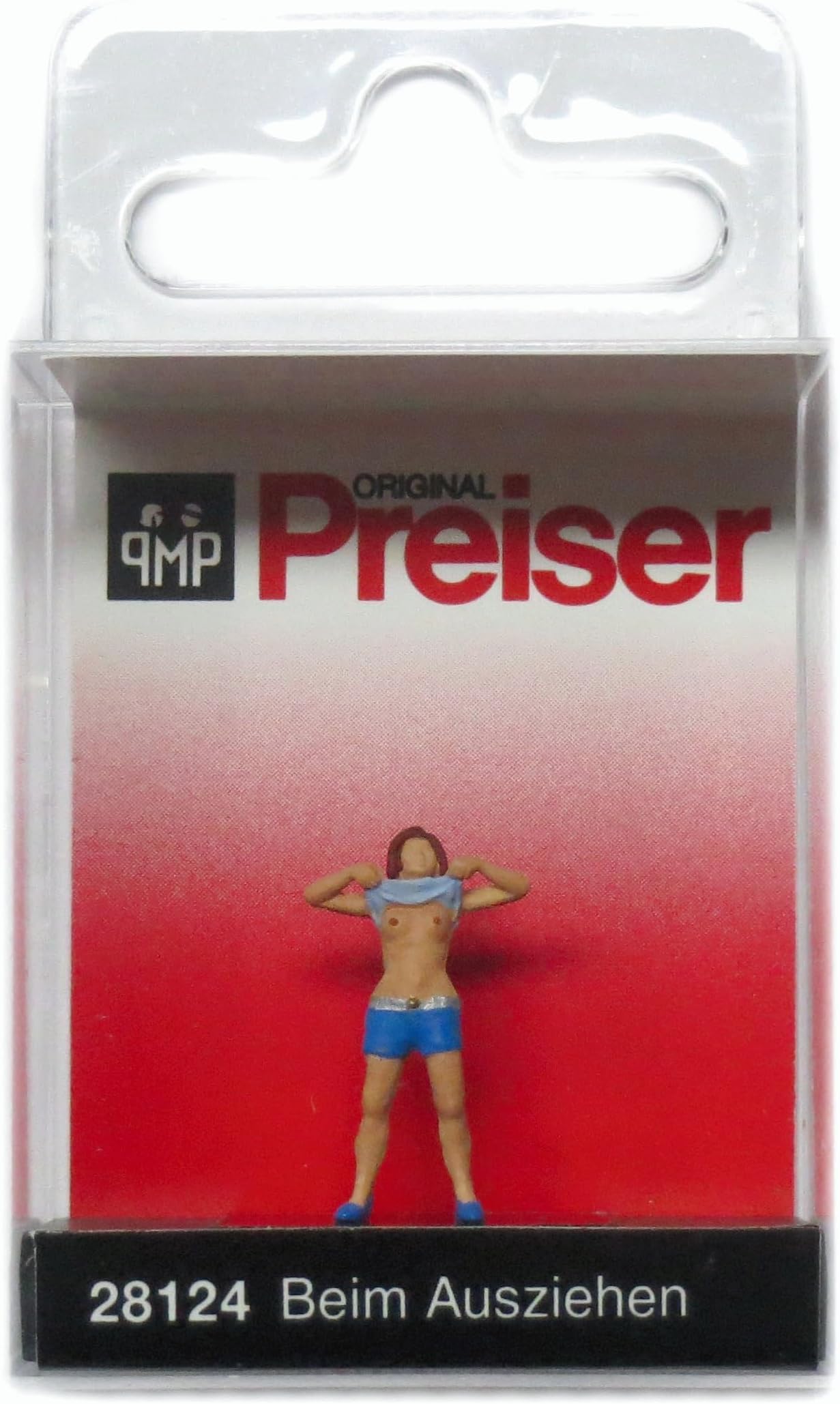 1:87 HO Scale Undressing Lady