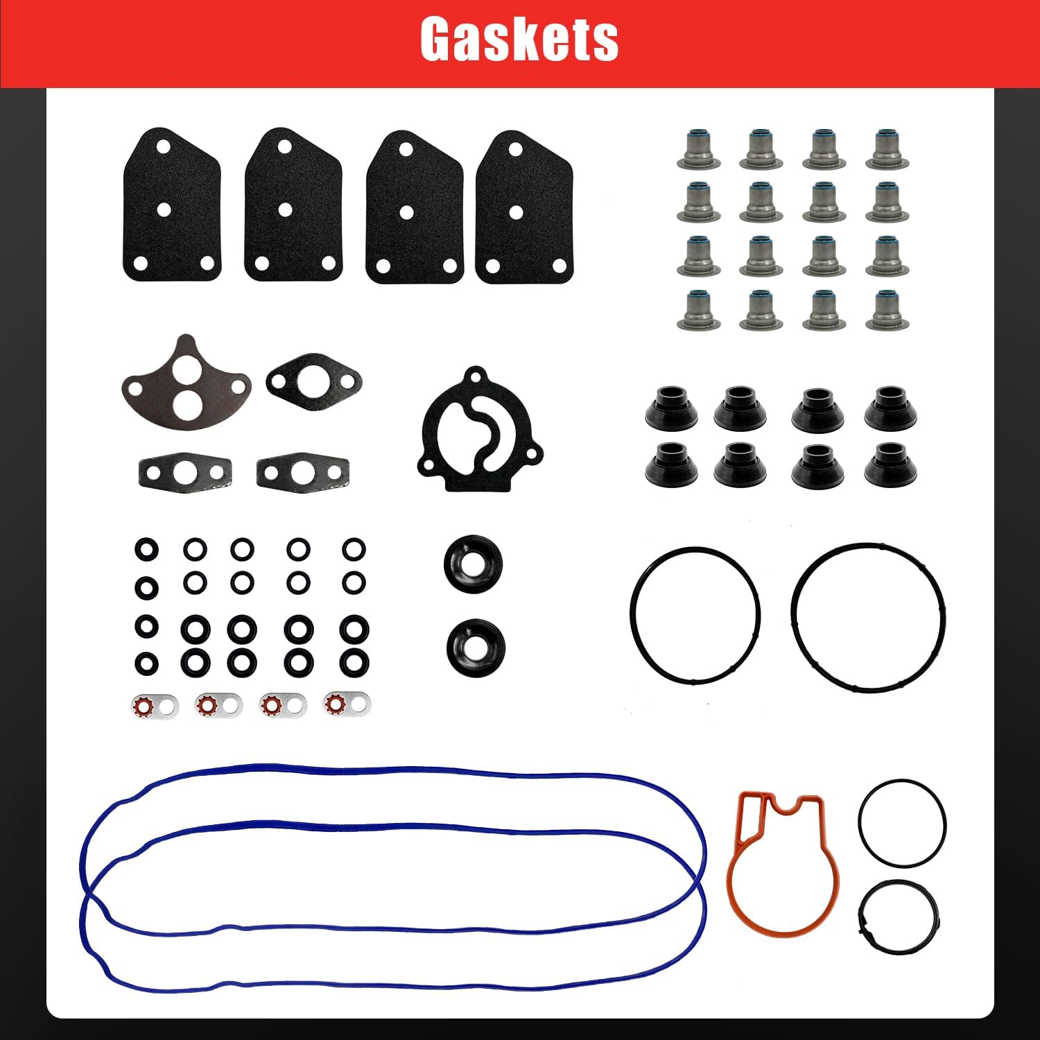 5.3 AFM DOD Disable Cam Camshaft Lifters Kit Head Gasket Compatible with GMC Chevy 2007-2013 Sierra Yukon Envoy Silverado Suburban Tahoe 5.3L V8, 12625436 HS26191PT