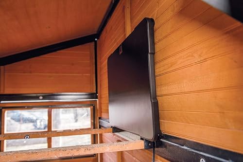 Miniatura 6 de Producer's Pride Brooder and Coop Heater - 18.9 x 12 x 1.26 pulgadas - Se coloca verticalmente, horizontalmente o cuelga - Interruptor de doble